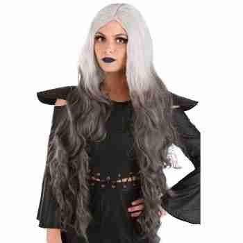 black Halloween costume wigs