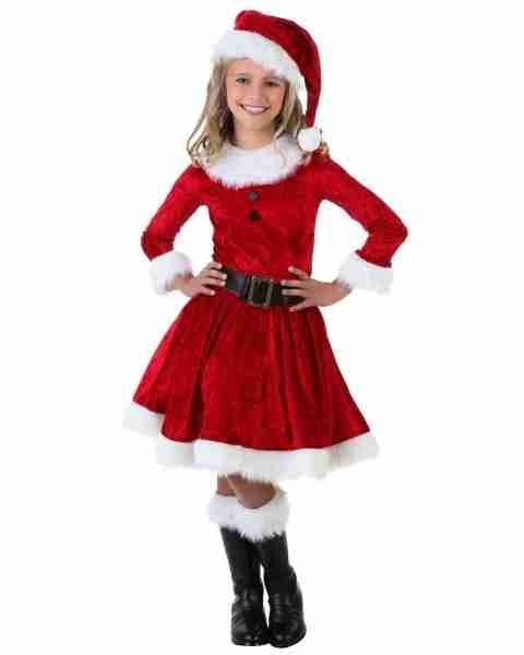 mrs santa claus costume for girls