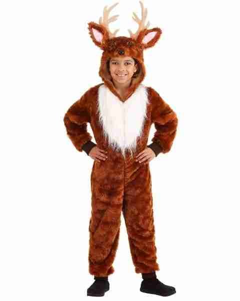 dark brown reindeer costume for boys