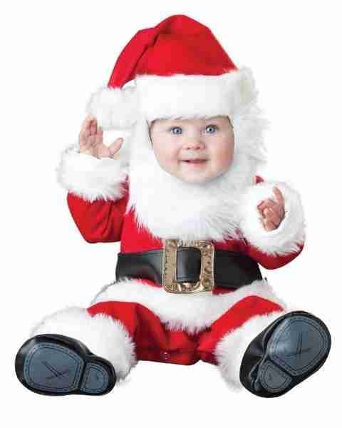 cute infant santa outfit