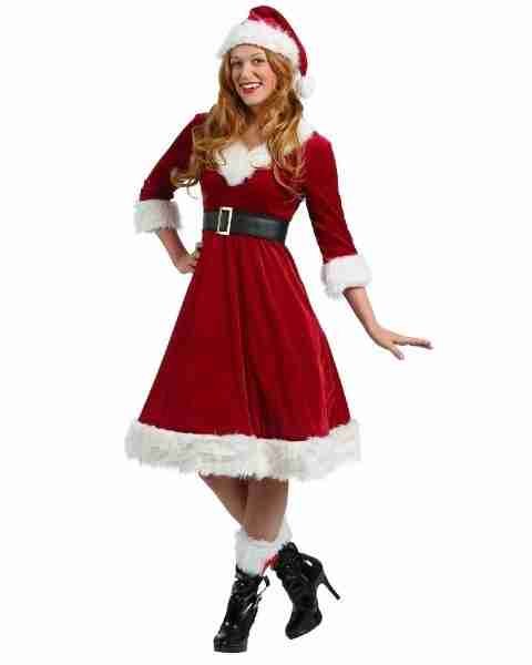 santa costumes for women