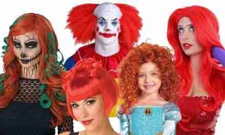 Red Halloween Wigs