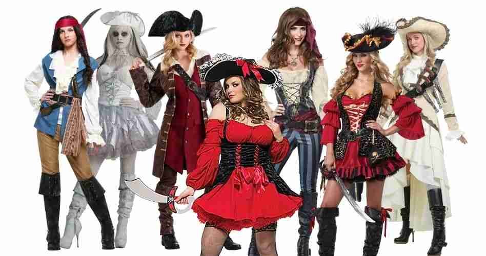 Sexy Pirate Costume Women 3 Pcs Adult Cosplay Halloween Costume Caribbean  Pirate Captain Dress Costumes for Women : : Clothing, Shoes &  Accessories